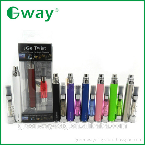 2015 wholesale electronic cigarette ego twist twisting battery blister pack factory price by Greenway